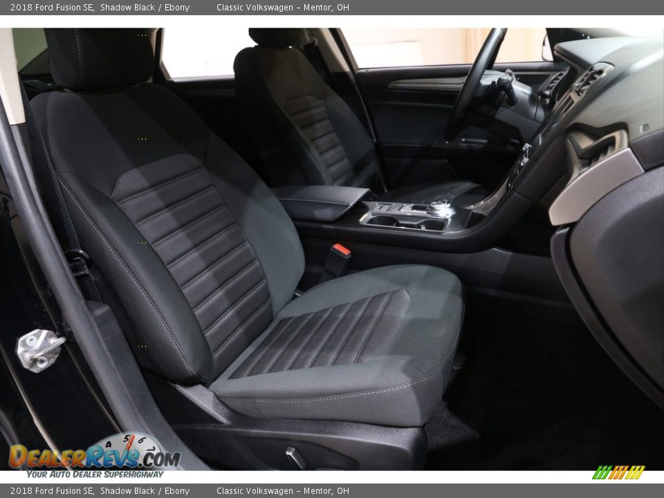 2018 Ford Fusion SE Shadow Black / Ebony Photo #19