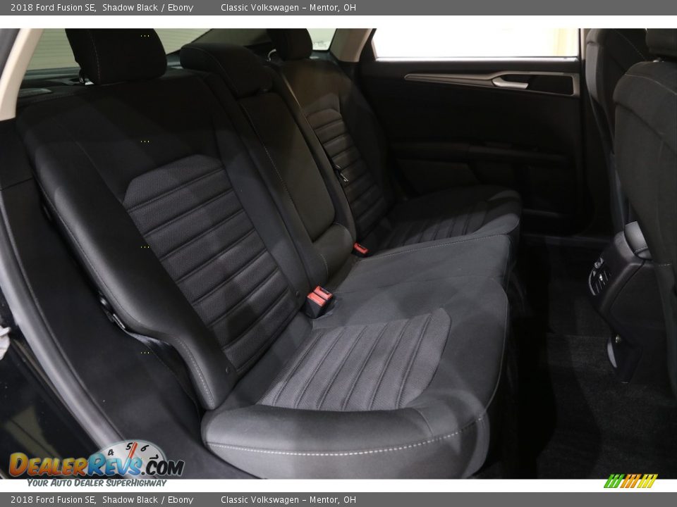 2018 Ford Fusion SE Shadow Black / Ebony Photo #20