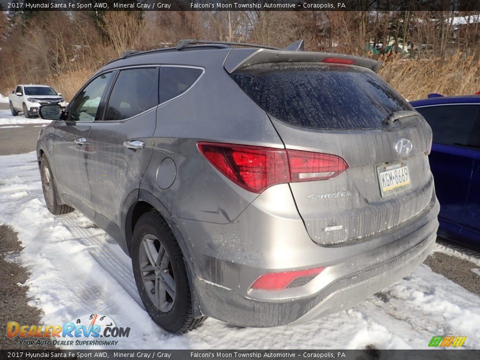 2017 Hyundai Santa Fe Sport AWD Mineral Gray / Gray Photo #2