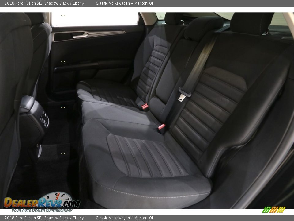 2018 Ford Fusion SE Shadow Black / Ebony Photo #21