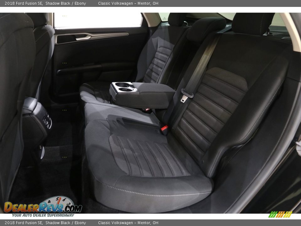 2018 Ford Fusion SE Shadow Black / Ebony Photo #22