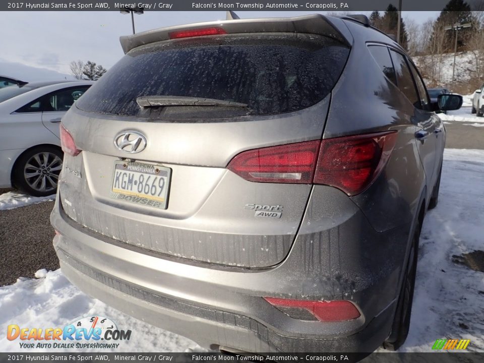 2017 Hyundai Santa Fe Sport AWD Mineral Gray / Gray Photo #4