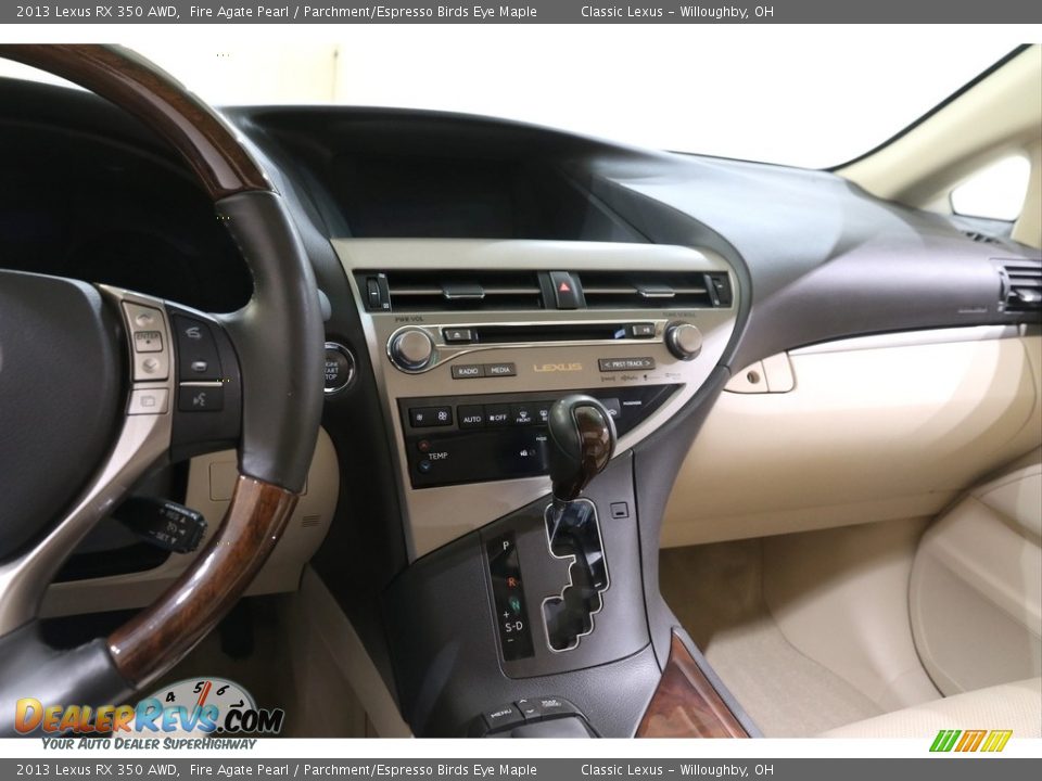 2013 Lexus RX 350 AWD Fire Agate Pearl / Parchment/Espresso Birds Eye Maple Photo #11
