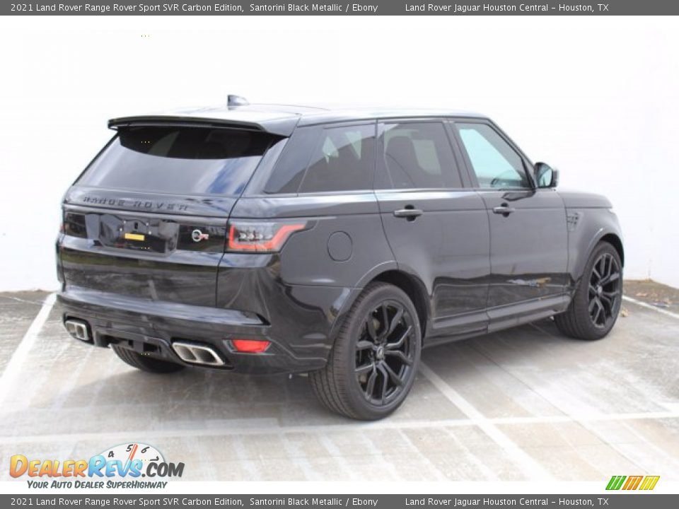 2021 Land Rover Range Rover Sport SVR Carbon Edition Santorini Black Metallic / Ebony Photo #2