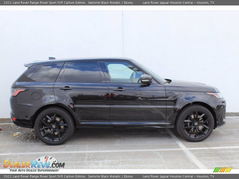 2021 Land Rover Range Rover Sport SVR Carbon Edition Santorini Black Metallic / Ebony Photo #5