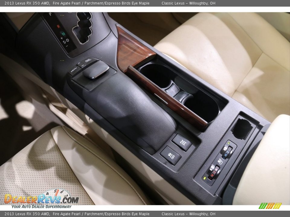 2013 Lexus RX 350 AWD Fire Agate Pearl / Parchment/Espresso Birds Eye Maple Photo #21