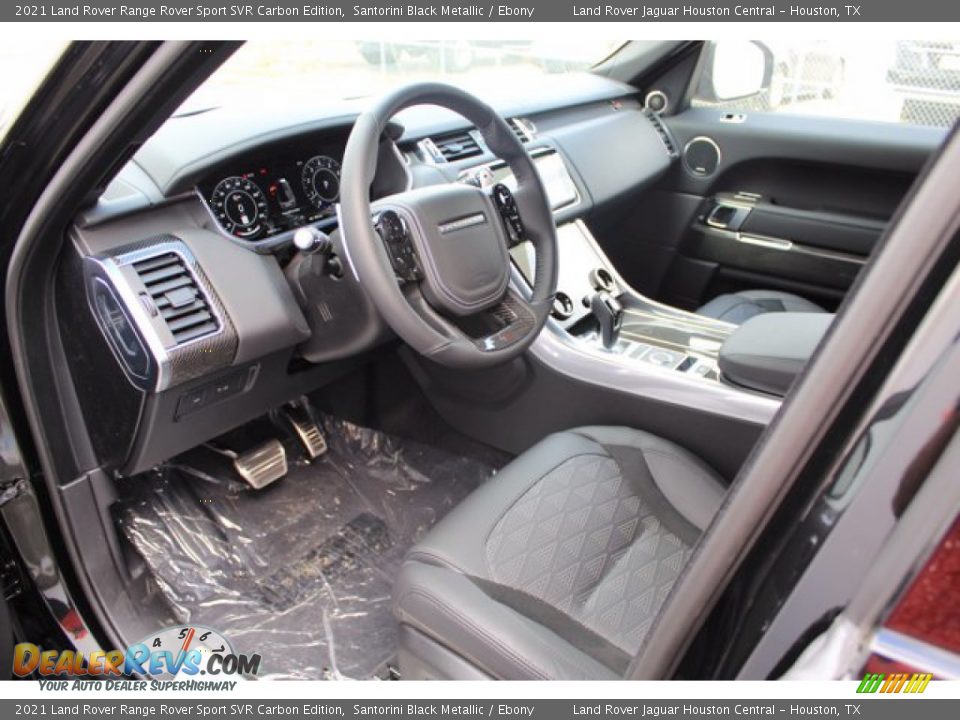 2021 Land Rover Range Rover Sport SVR Carbon Edition Santorini Black Metallic / Ebony Photo #12