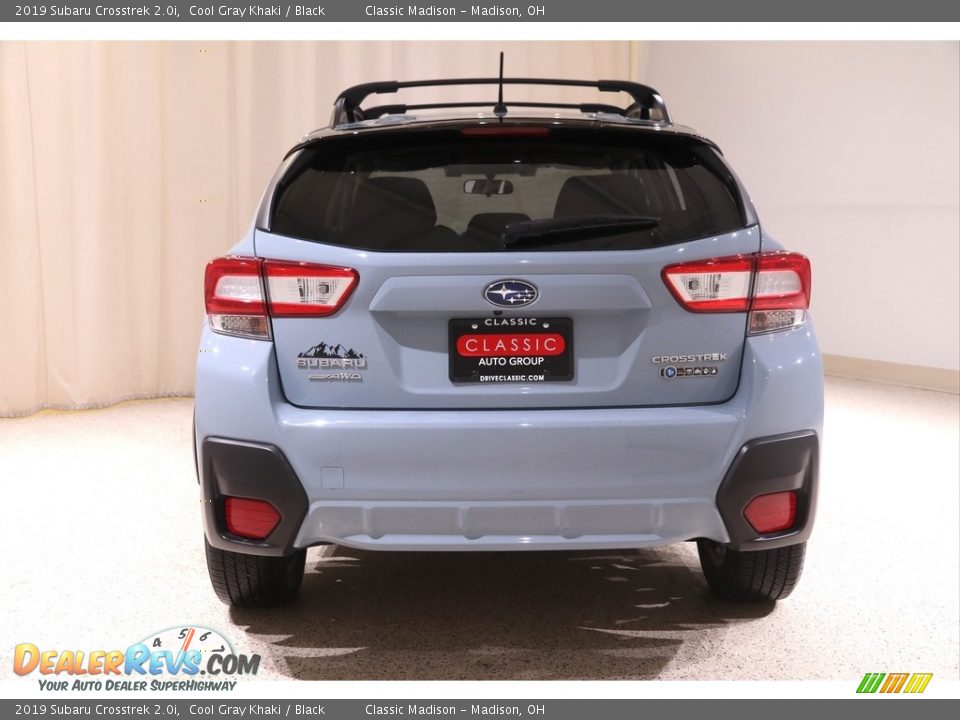 2019 Subaru Crosstrek 2.0i Cool Gray Khaki / Black Photo #19