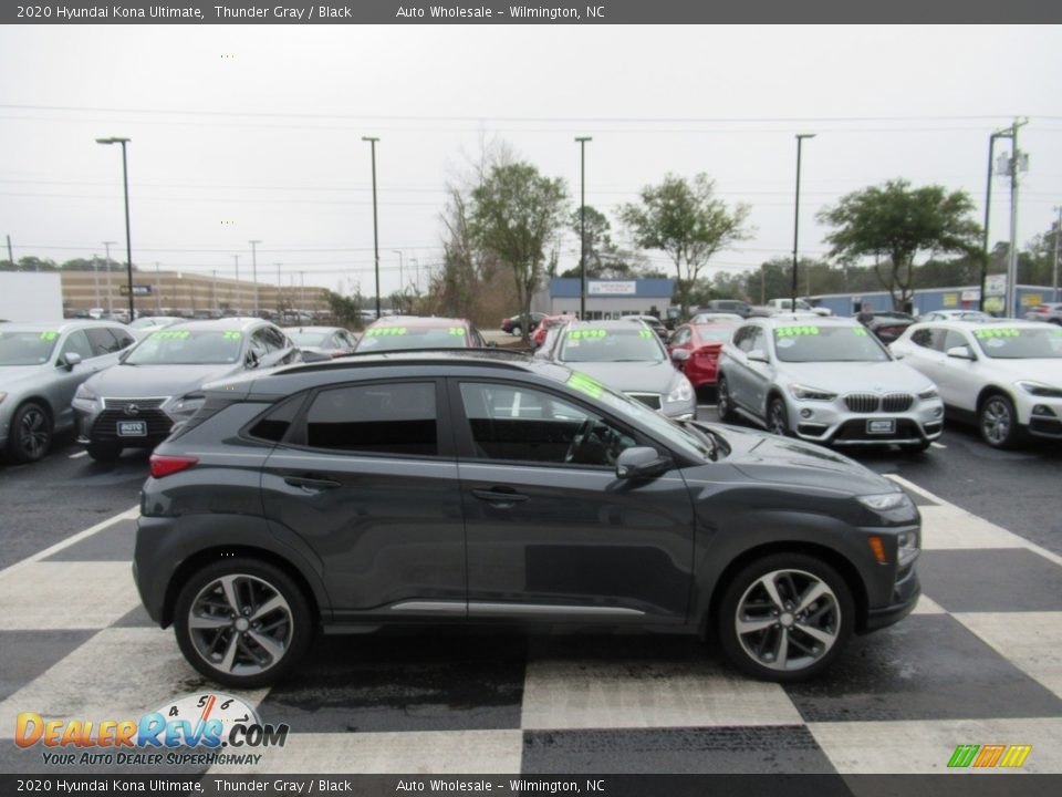 2020 Hyundai Kona Ultimate Thunder Gray / Black Photo #3