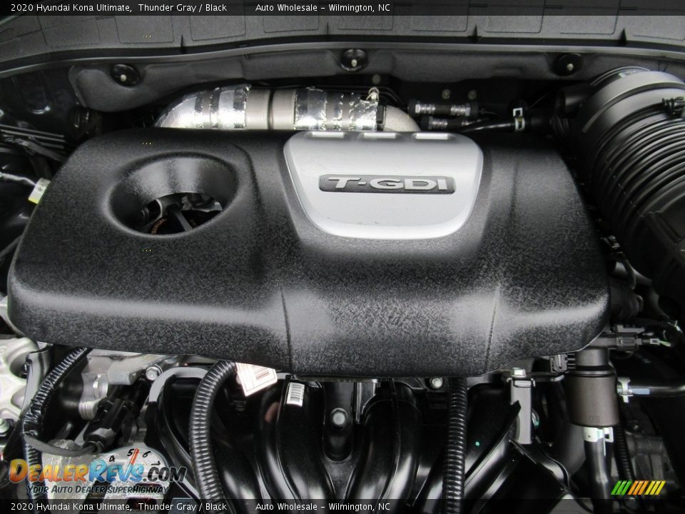 2020 Hyundai Kona Ultimate Thunder Gray / Black Photo #6