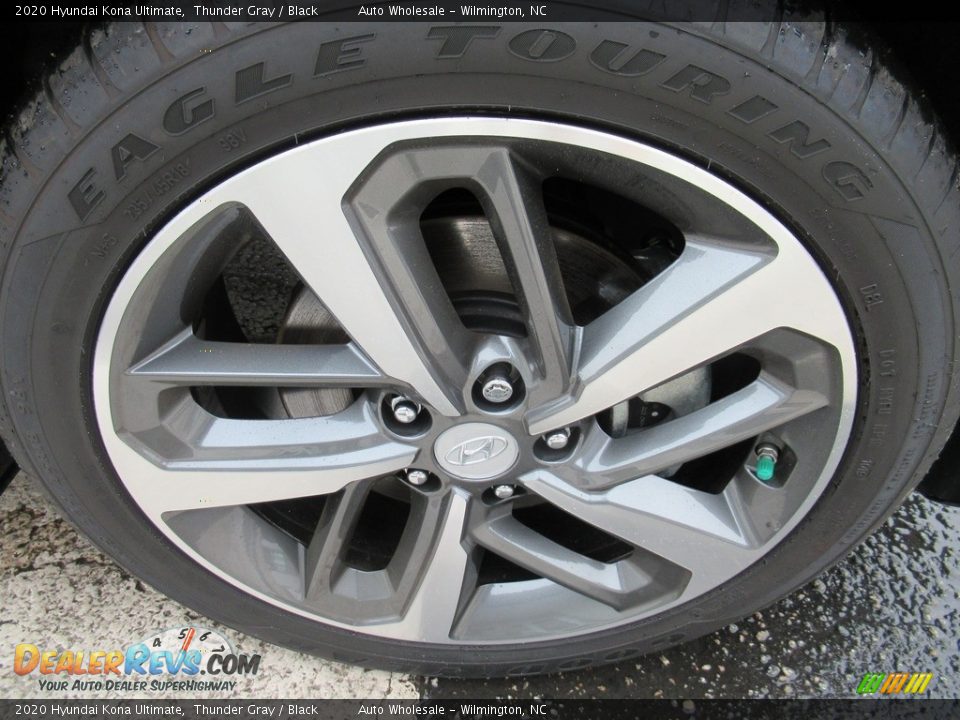 2020 Hyundai Kona Ultimate Thunder Gray / Black Photo #7