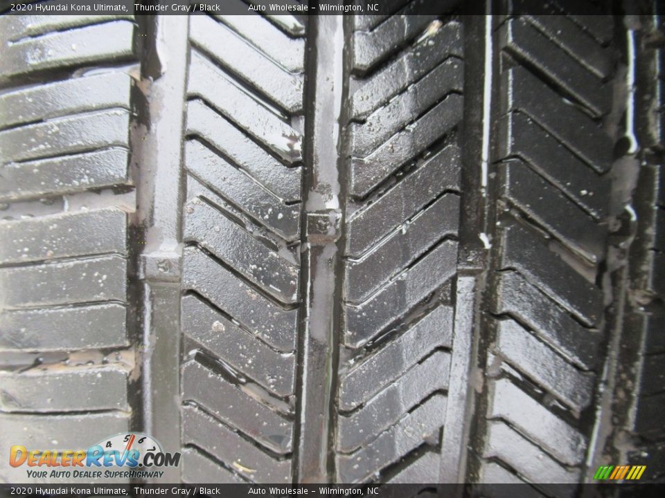 2020 Hyundai Kona Ultimate Thunder Gray / Black Photo #8