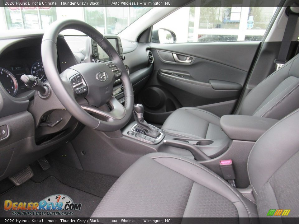 2020 Hyundai Kona Ultimate Thunder Gray / Black Photo #9