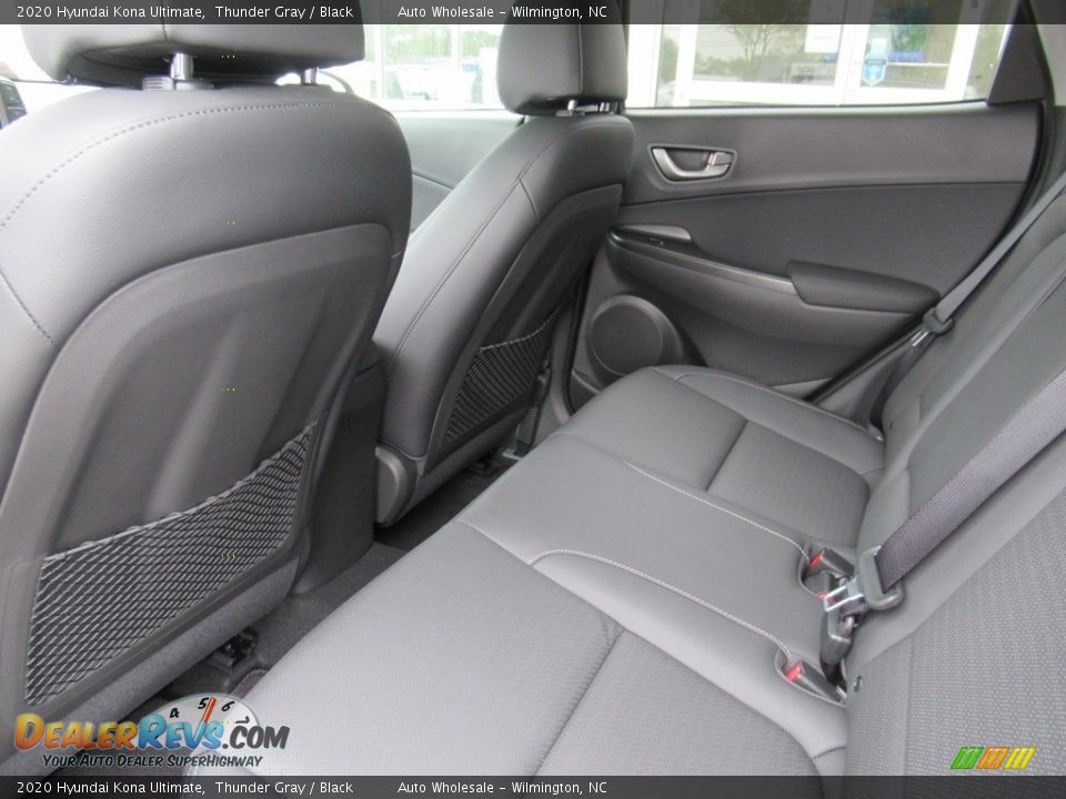 2020 Hyundai Kona Ultimate Thunder Gray / Black Photo #10