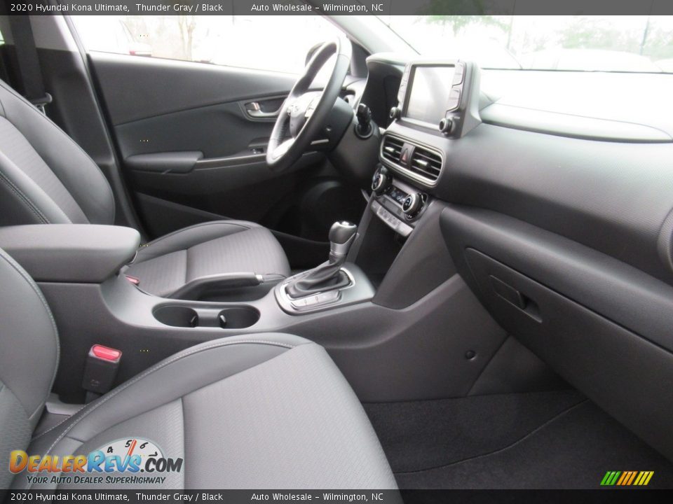 2020 Hyundai Kona Ultimate Thunder Gray / Black Photo #11