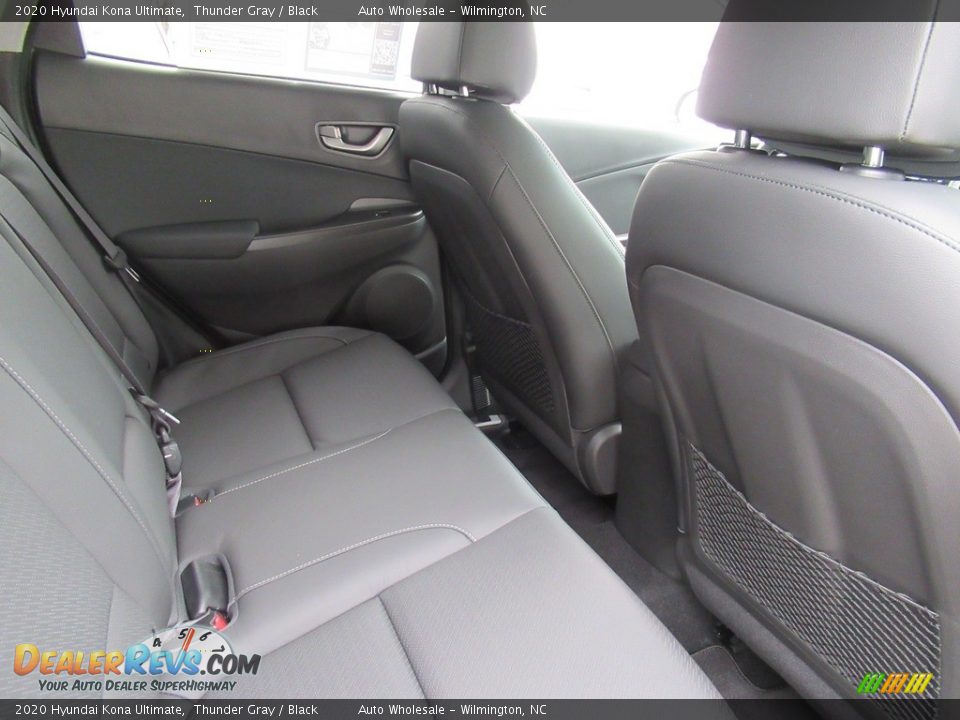 2020 Hyundai Kona Ultimate Thunder Gray / Black Photo #12
