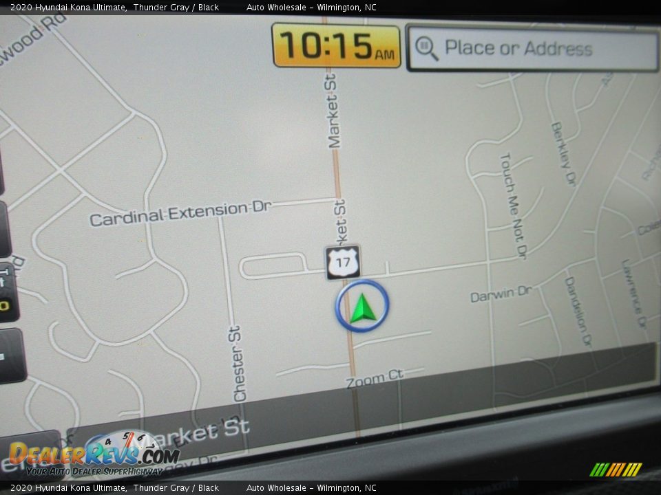 2020 Hyundai Kona Ultimate Thunder Gray / Black Photo #16