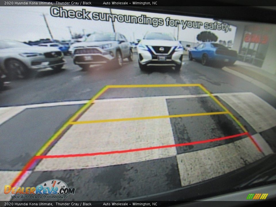 2020 Hyundai Kona Ultimate Thunder Gray / Black Photo #18