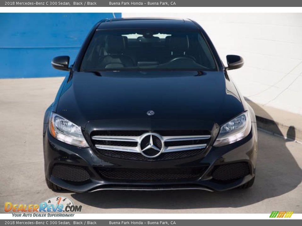 2018 Mercedes-Benz C 300 Sedan Black / Black Photo #7