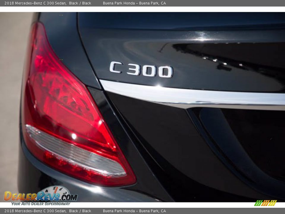 2018 Mercedes-Benz C 300 Sedan Black / Black Photo #12