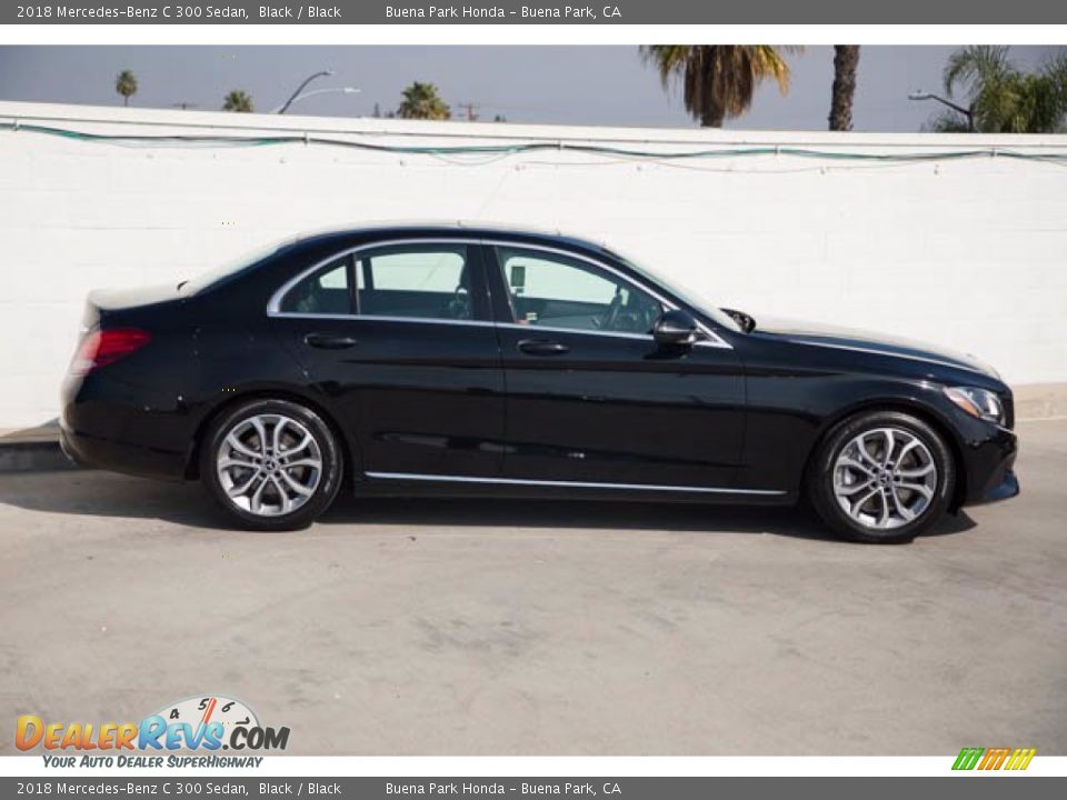 2018 Mercedes-Benz C 300 Sedan Black / Black Photo #14