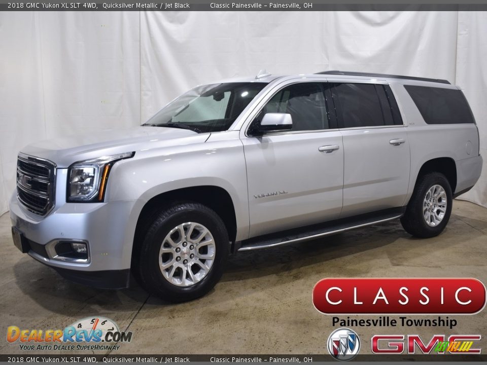 2018 GMC Yukon XL SLT 4WD Quicksilver Metallic / Jet Black Photo #1