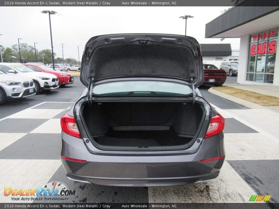 2019 Honda Accord EX-L Sedan Modern Steel Metallic / Gray Photo #5