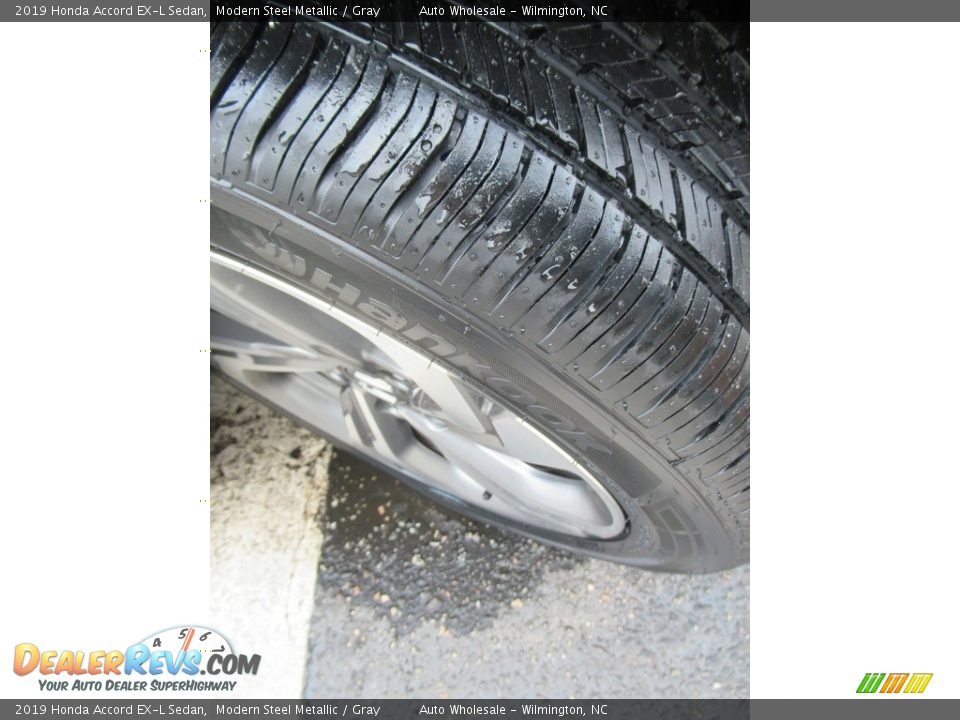 2019 Honda Accord EX-L Sedan Modern Steel Metallic / Gray Photo #8