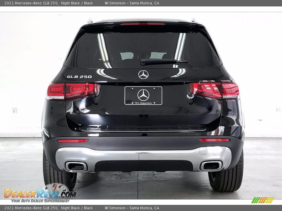 2021 Mercedes-Benz GLB 250 Night Black / Black Photo #3