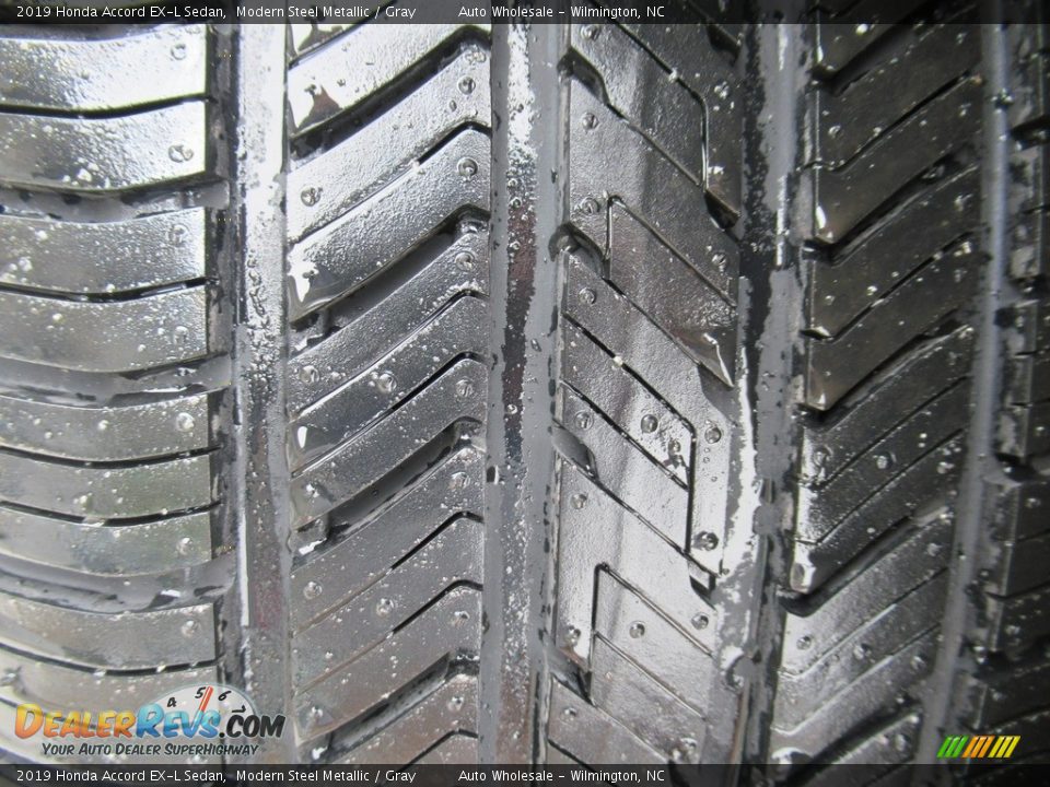 2019 Honda Accord EX-L Sedan Modern Steel Metallic / Gray Photo #9