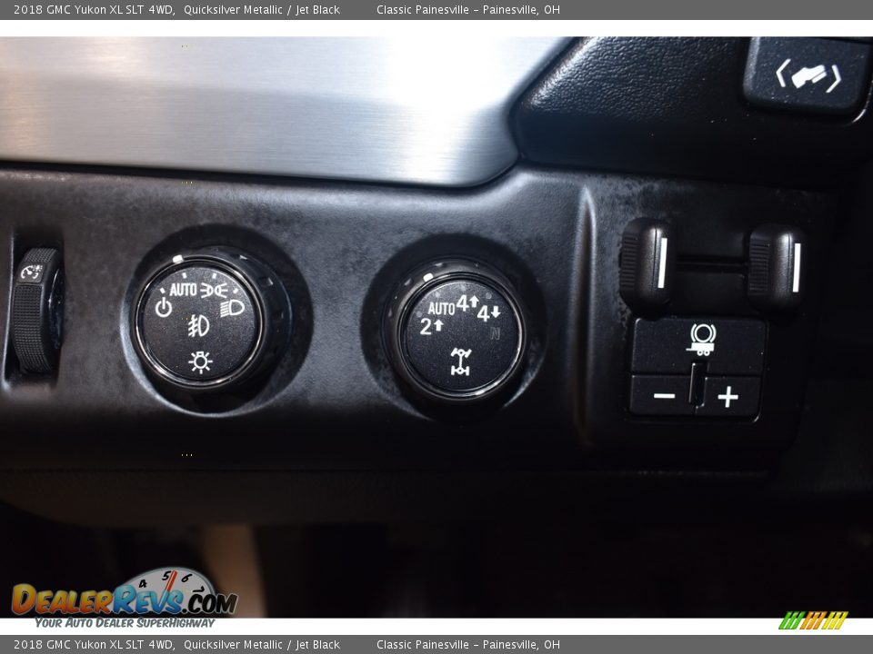 2018 GMC Yukon XL SLT 4WD Quicksilver Metallic / Jet Black Photo #14