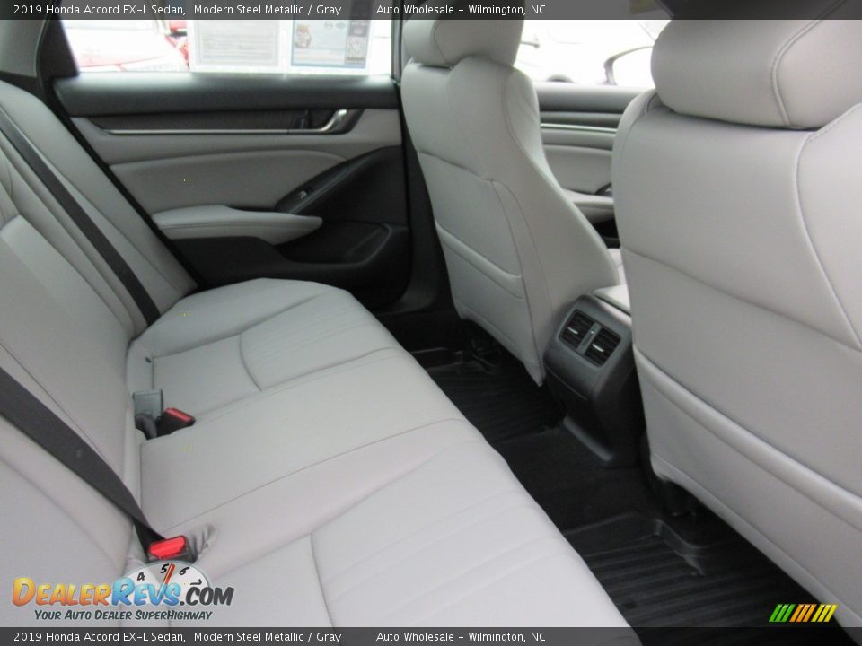 2019 Honda Accord EX-L Sedan Modern Steel Metallic / Gray Photo #13