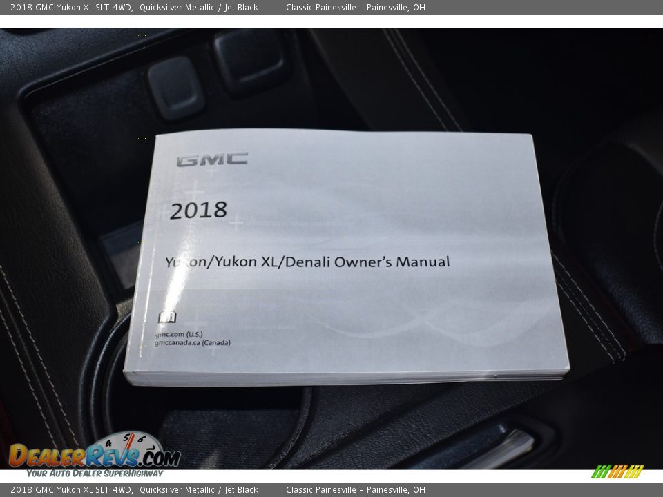 2018 GMC Yukon XL SLT 4WD Quicksilver Metallic / Jet Black Photo #20