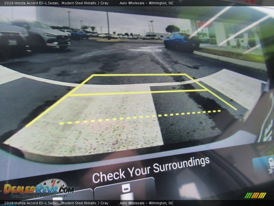 2019 Honda Accord EX-L Sedan Modern Steel Metallic / Gray Photo #18