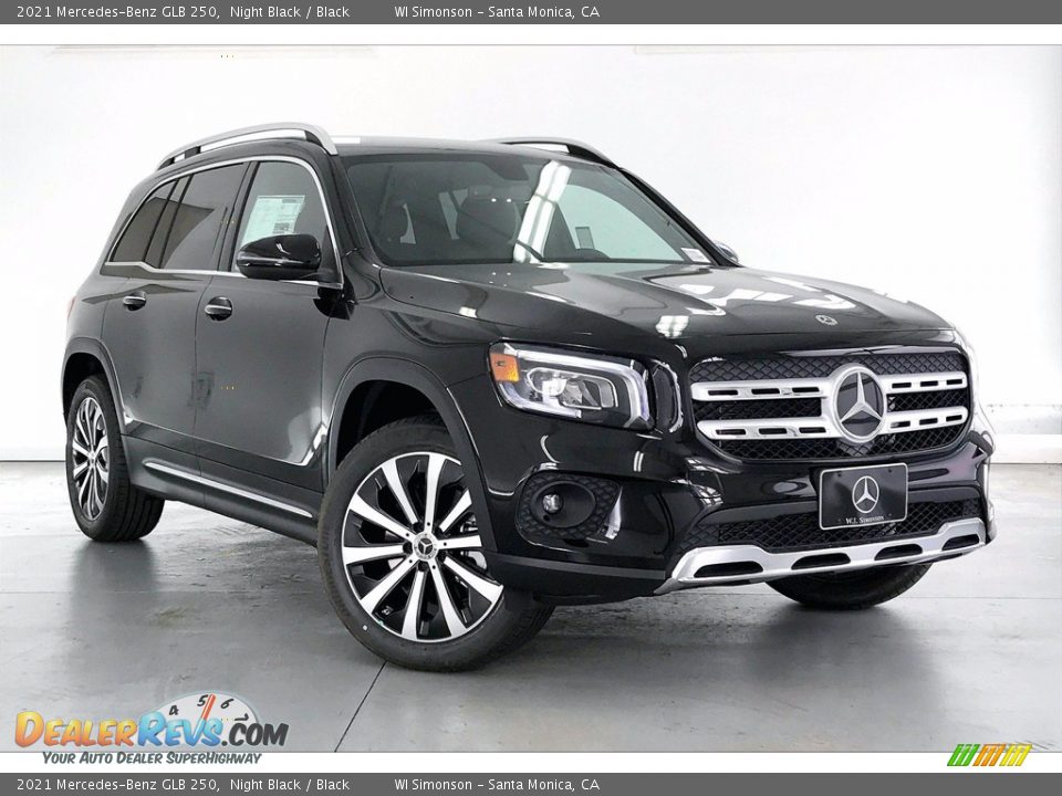 2021 Mercedes-Benz GLB 250 Night Black / Black Photo #12