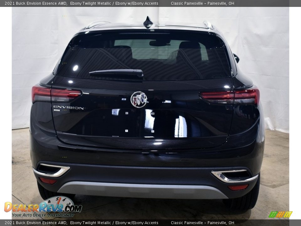 2021 Buick Envision Essence AWD Ebony Twilight Metallic / Ebony w/Ebony Accents Photo #3