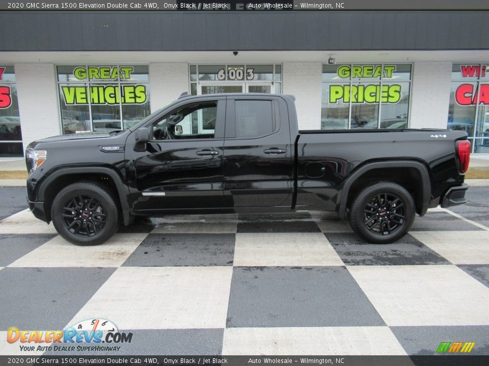 2020 GMC Sierra 1500 Elevation Double Cab 4WD Onyx Black / Jet Black Photo #1