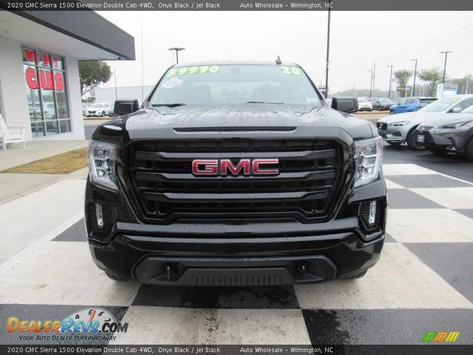2020 GMC Sierra 1500 Elevation Double Cab 4WD Onyx Black / Jet Black Photo #2