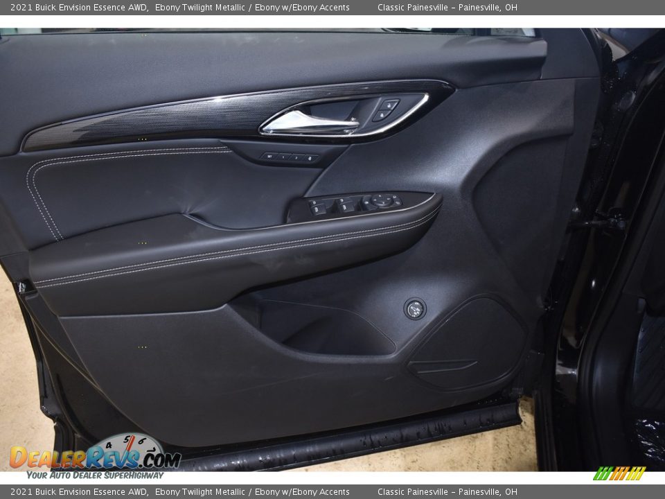 2021 Buick Envision Essence AWD Ebony Twilight Metallic / Ebony w/Ebony Accents Photo #8