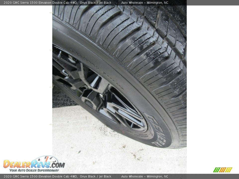 2020 GMC Sierra 1500 Elevation Double Cab 4WD Onyx Black / Jet Black Photo #8