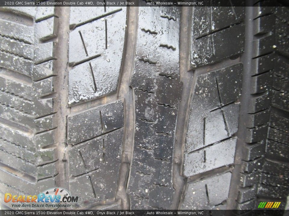 2020 GMC Sierra 1500 Elevation Double Cab 4WD Onyx Black / Jet Black Photo #9
