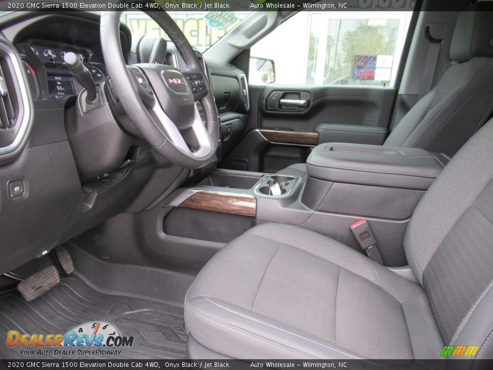 2020 GMC Sierra 1500 Elevation Double Cab 4WD Onyx Black / Jet Black Photo #10