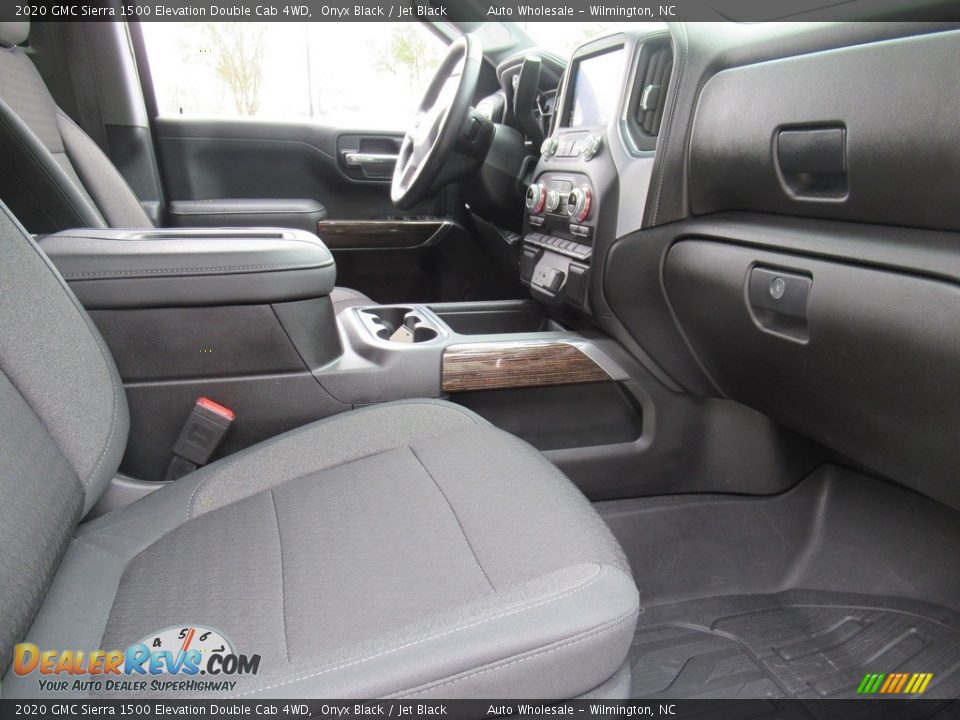 2020 GMC Sierra 1500 Elevation Double Cab 4WD Onyx Black / Jet Black Photo #12