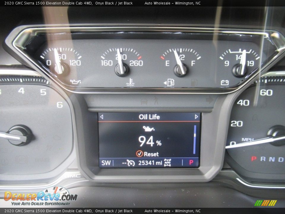 2020 GMC Sierra 1500 Elevation Double Cab 4WD Onyx Black / Jet Black Photo #15