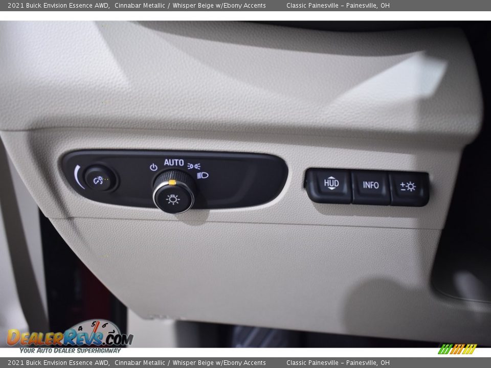2021 Buick Envision Essence AWD Cinnabar Metallic / Whisper Beige w/Ebony Accents Photo #10