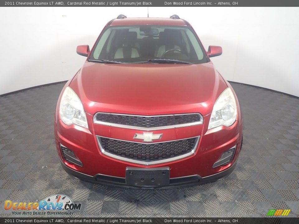 2011 Chevrolet Equinox LT AWD Cardinal Red Metallic / Light Titanium/Jet Black Photo #5
