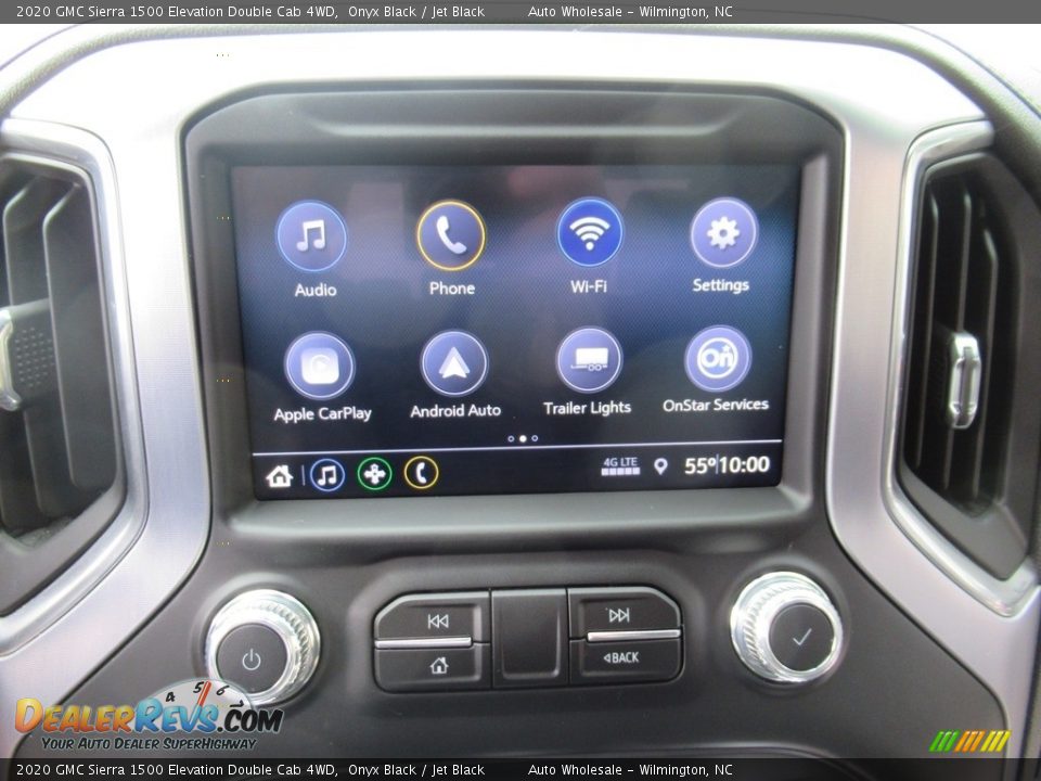 2020 GMC Sierra 1500 Elevation Double Cab 4WD Onyx Black / Jet Black Photo #16