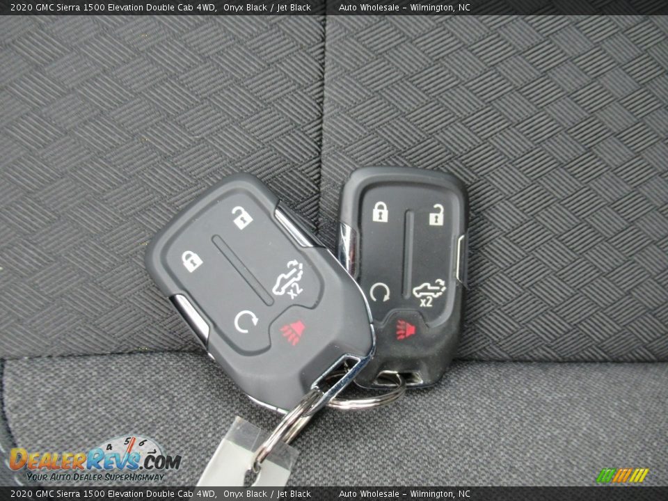 2020 GMC Sierra 1500 Elevation Double Cab 4WD Onyx Black / Jet Black Photo #20