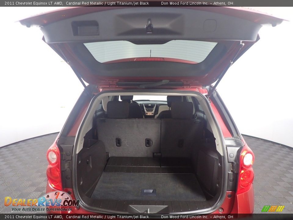 2011 Chevrolet Equinox LT AWD Cardinal Red Metallic / Light Titanium/Jet Black Photo #14