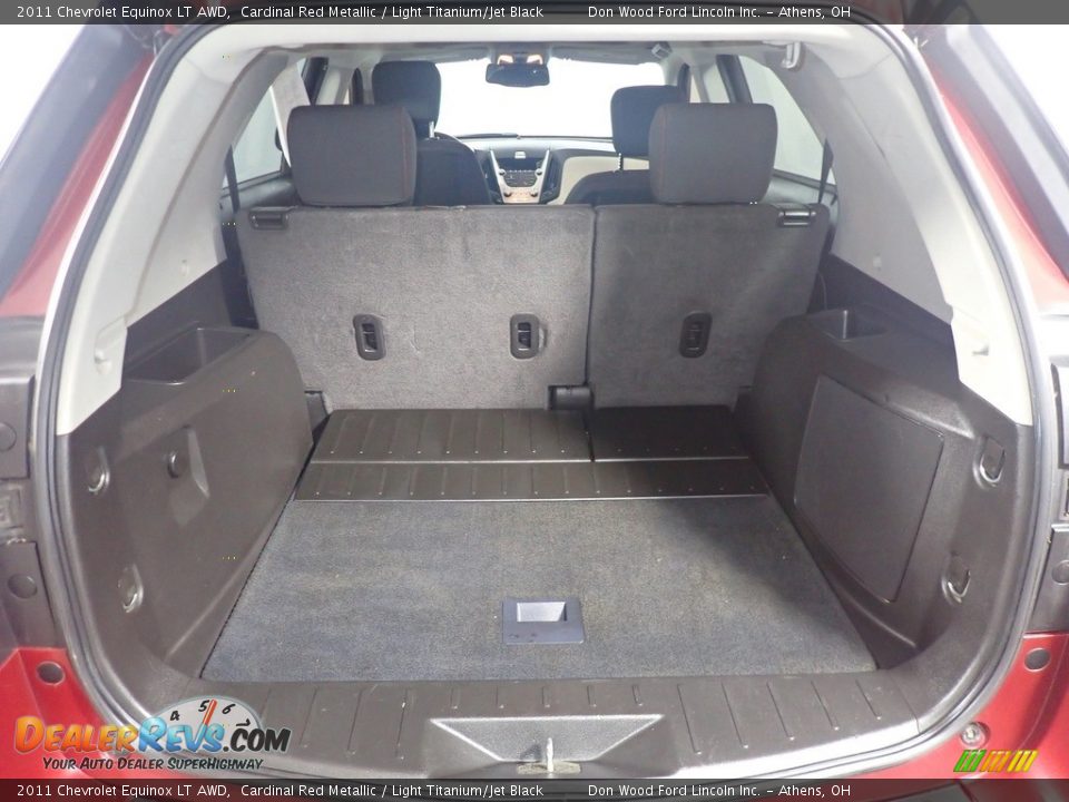 2011 Chevrolet Equinox LT AWD Cardinal Red Metallic / Light Titanium/Jet Black Photo #15